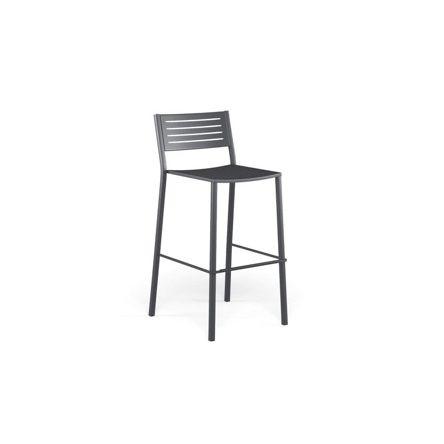 Selles ÉMEU | Tabouret De Bar De Jardin / Exterieur En Acier - Collection Segno