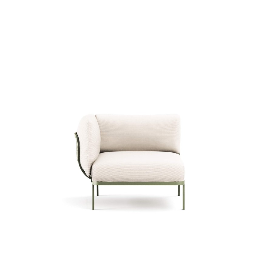 Fauteuils Et Canapes ÉMEU | Chaise Longue De Jardin Avec Accoudoir Gauche / Exterieur En Acier - Collection Cabla