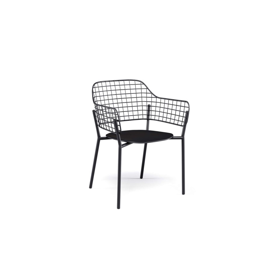 Chaises ÉMEU | Fauteuil De Jardin/Exterieur En Aluminium, Acier Inoxydable - Collection Lyze