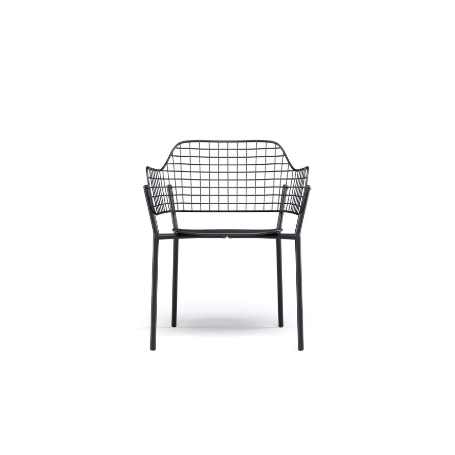 Chaises ÉMEU | Fauteuil De Jardin/Exterieur En Aluminium, Acier Inoxydable - Collection Lyze