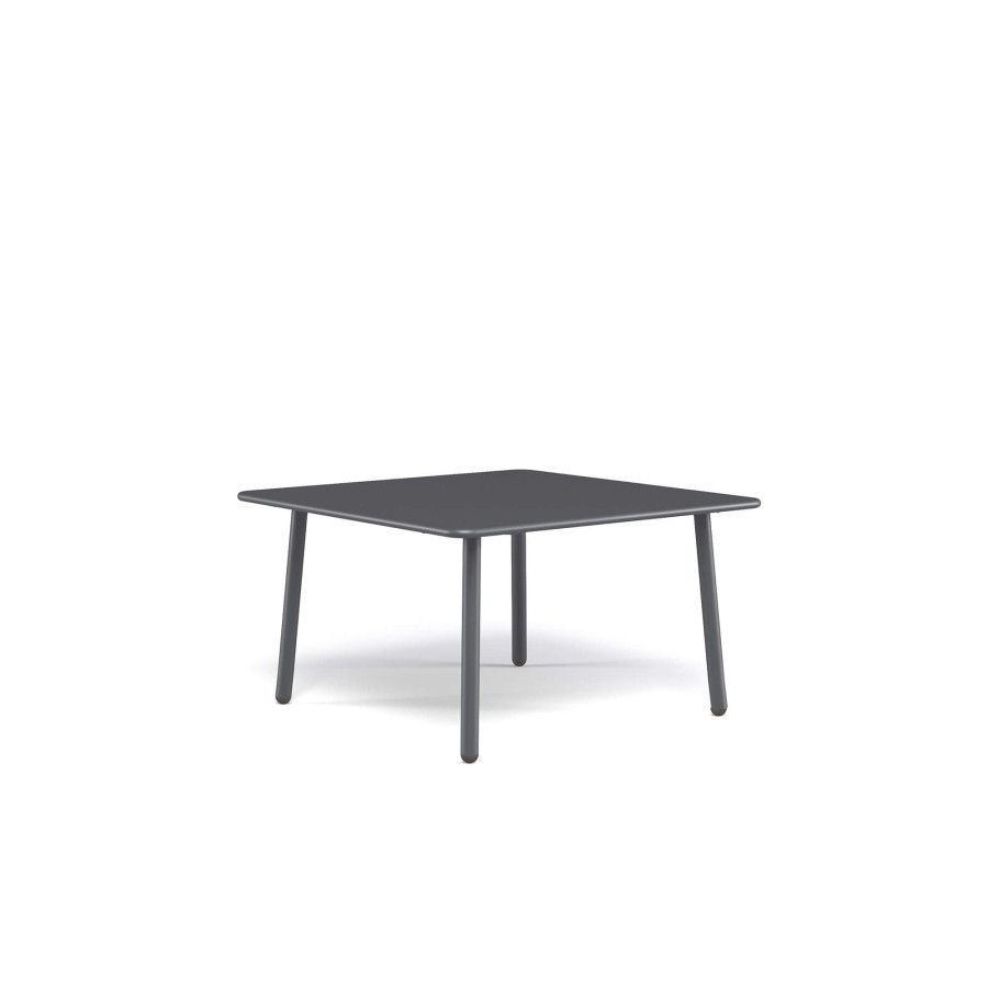 Les Tables ÉMEU | Table Basse De Jardin 70X70 / Exterieur En Acier - Collection Darwin