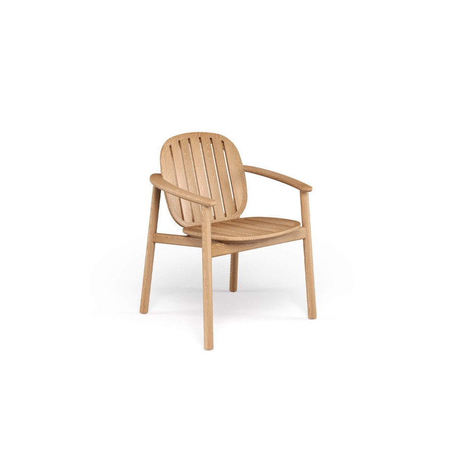 Chaises ÉMEU | Fauteuil De Jardin En Teck / Exterieur En Teck - Collection Twins