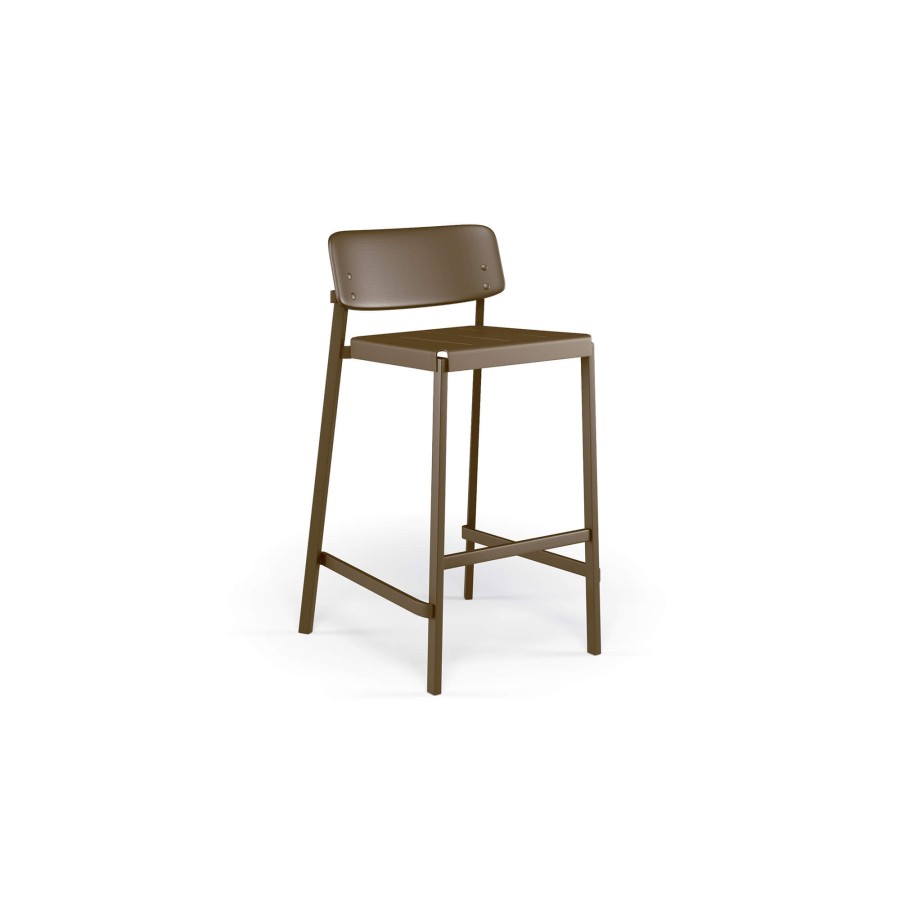 Selles ÉMEU | Tabouret De Bar De Jardin/Exterieur En Aluminium - Collection Shine