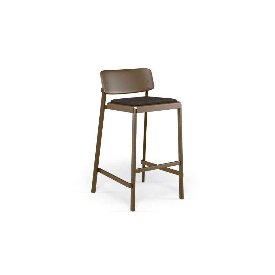 Selles ÉMEU | Tabouret De Bar De Jardin/Exterieur En Aluminium - Collection Shine