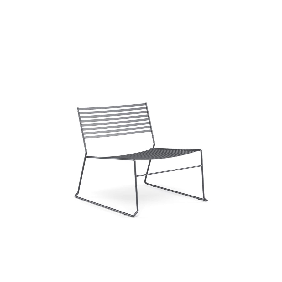 Fauteuils Et Canapes ÉMEU | Chaise Longue De Jardin/Exterieur En Acier - Collection Aero