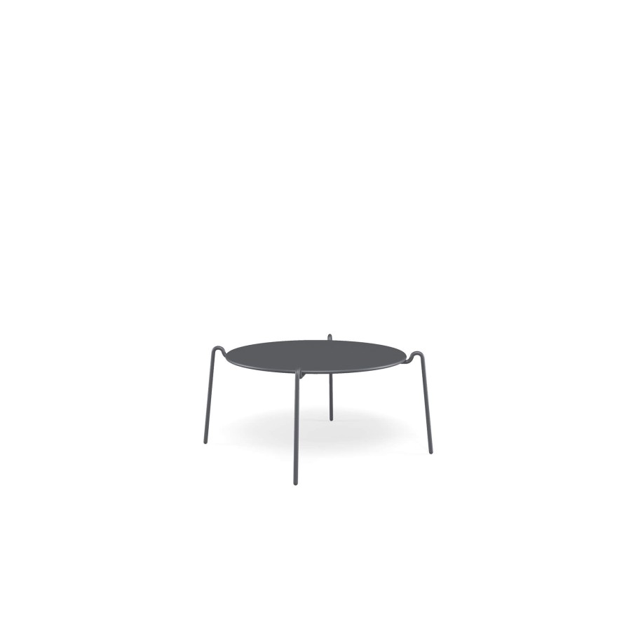 Les Tables ÉMEU | Table Basse De Jardin/Exterieur En Acier - Collection Rio R50