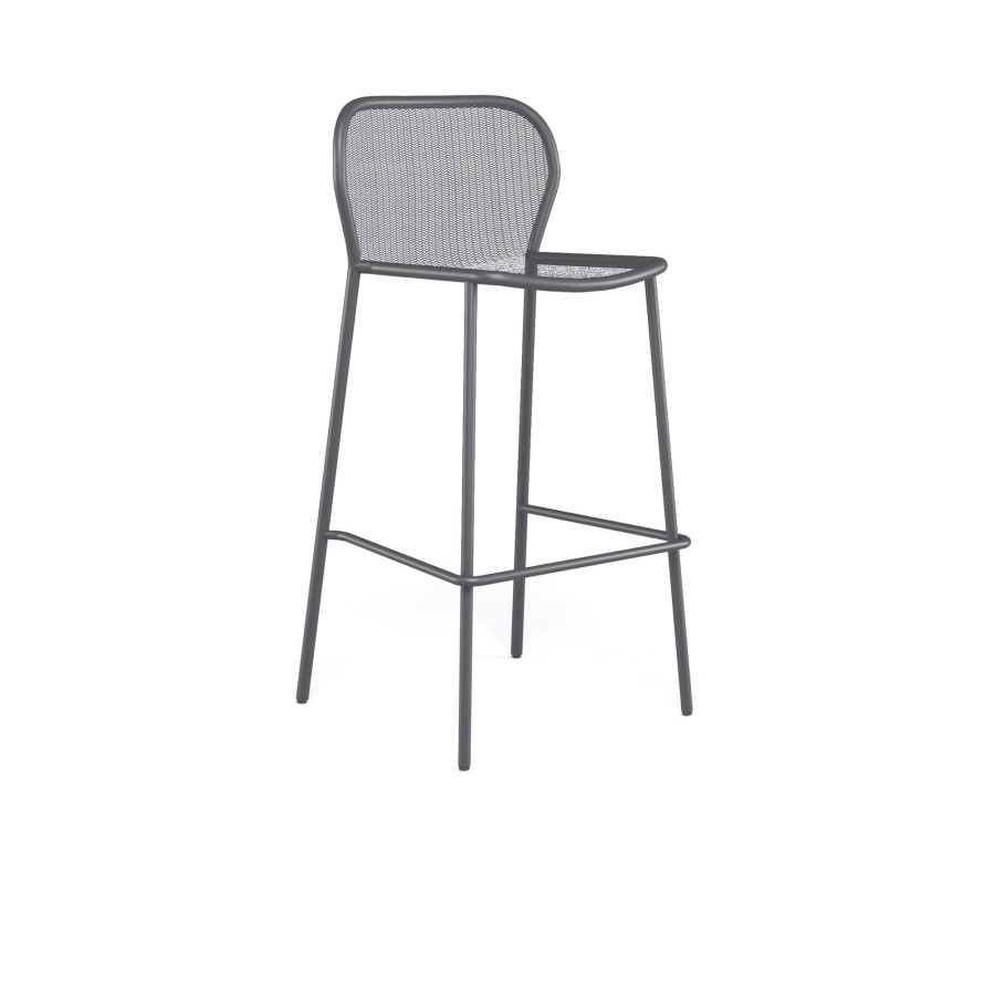 Selles ÉMEU | Tabouret De Bar De Jardin/Exterieur En Acier - Collection Darwin