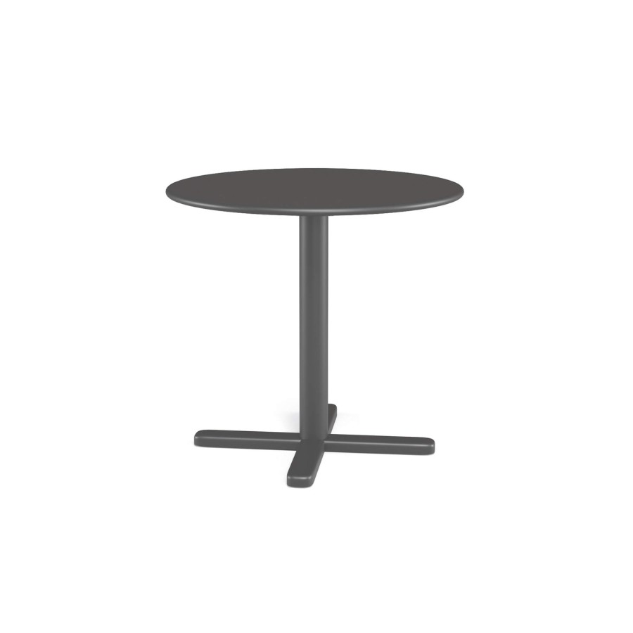 Les Tables ÉMEU | Table De Jardin Pliable D60 / Exterieur En Acier - Collection Darwin