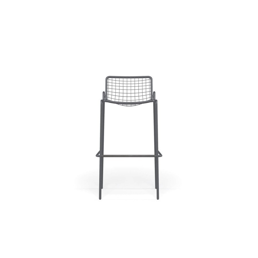 Selles ÉMEU | Tabouret De Bar De Jardin/Exterieur En Acier - Collection Rio R50