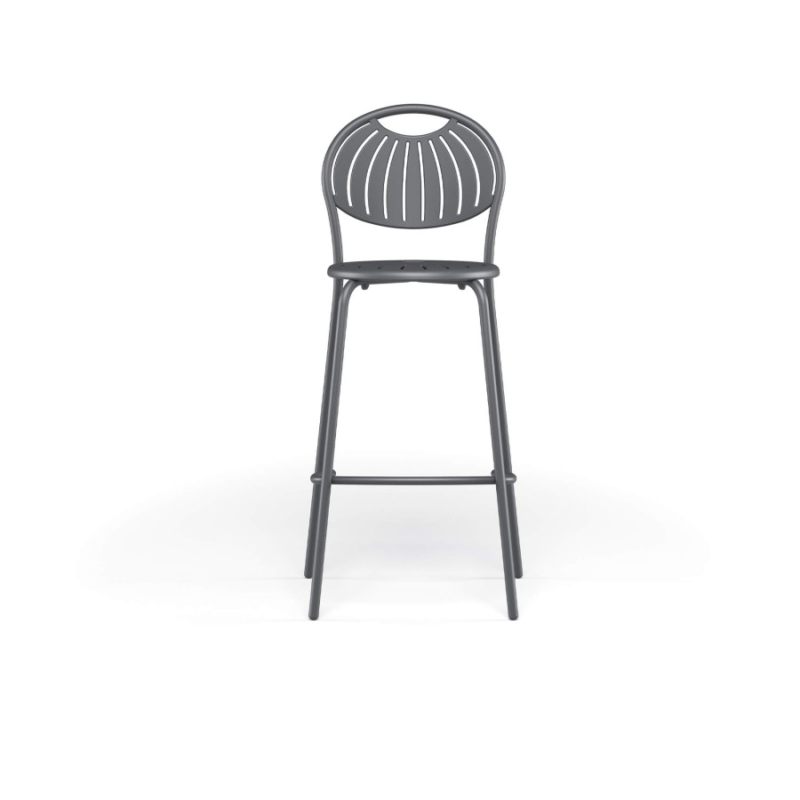 Selles ÉMEU | Tabouret De Bar De Jardin/Exterieur En Acier - Collection Coupole