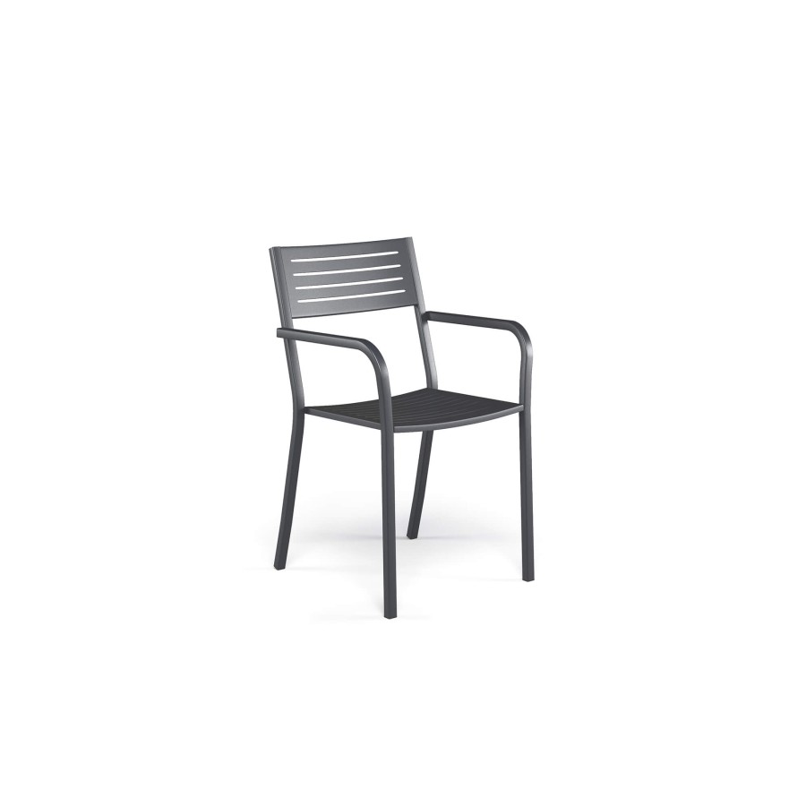 Chaises ÉMEU | Fauteuil De Jardin/Exterieur En Acier - Collection Segno